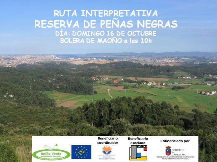 Conoce la Reserva de Peñas Negras con el LIFE Anillo Verde Ruta interpretativa por la Reserva de Peñas Negras, Maoño.