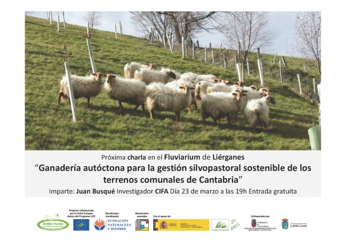 La ganadería autóctona y su capacidad de hacer bosque en las charlas del Fluviarium La ganadería autóctona para la gestión silvopastoral sostenible en las charlas del Fluviarium el 23 marzo 2018.