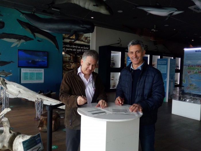 Sumando esfuerzos con el Comité Español UICN por la conservación de la naturaleza El presidente de FNYH firma convenio de colaboración con el presidente de Comisión Española de la UICN
