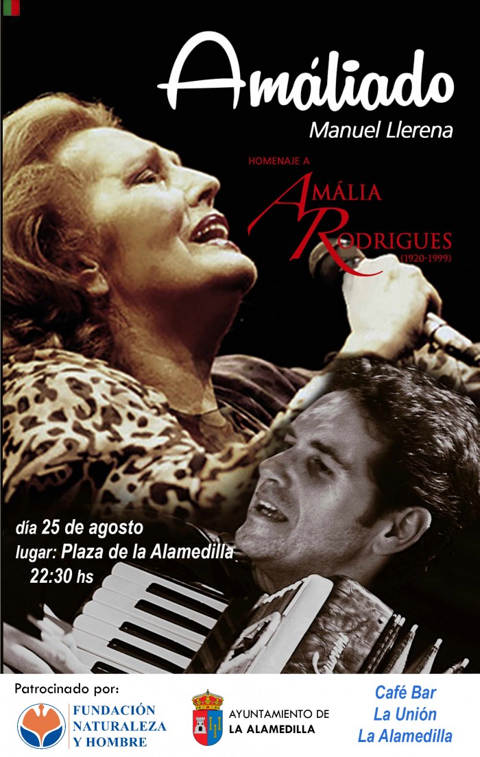 FNYH colabora en un concierto homenaje a Amália Rodrigues Amáliado: Manuel LLerena homenajea a Amália Rodrigues