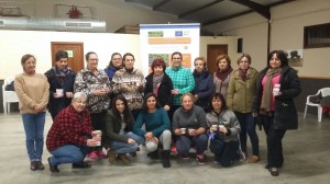 Foto de grupo de los participantes en el taller del Toril