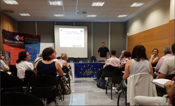 LIFE Cipríber acoge una jornada de intercambio Inter-LIFE con los ríos y sus proyectos LIFE como protagonistas Life Miera conoce_Life Trota y el Proyecto Cipriber