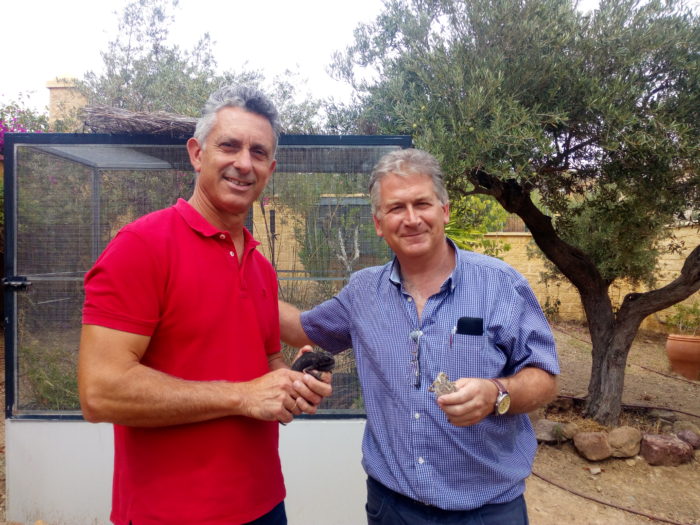 Renovamos el convenio con el Comité Español de la UICN Juan Antonio López (CeUICN) y Carlos Sánchez (FNYH)