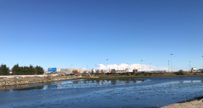 La Bahía de Santander sigue perdiendo superficie… Un nuevo relleno en Raos.
